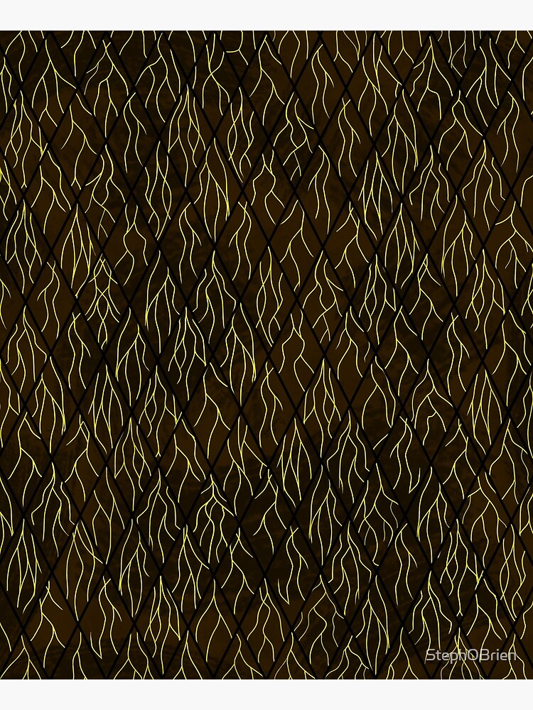Earthen Scales, Golden Streams by StephOBrien
