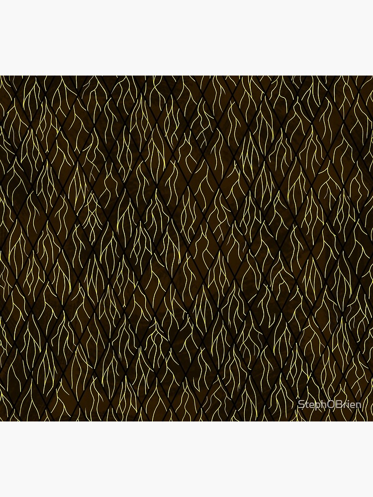 Earthen Scales, Golden Streams by StephOBrien