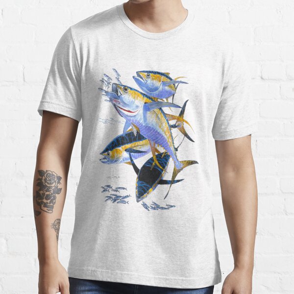 Yellowfin Tuna Fish Animal Art Essential T-Shirt for Sale by