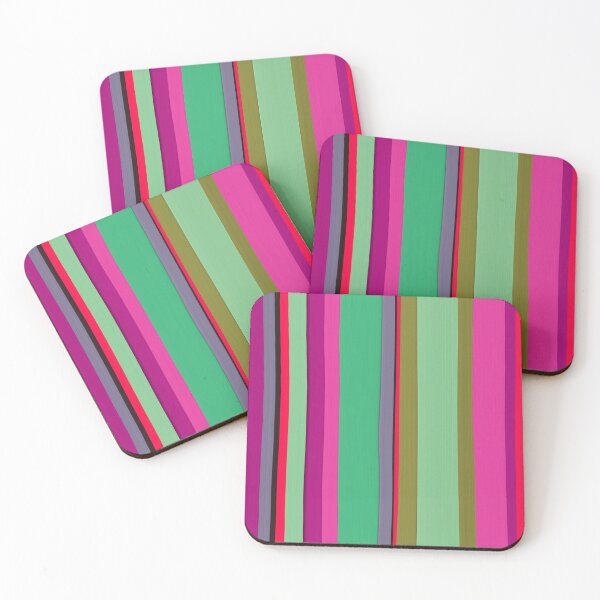 Item preview, Retro green and pink rainbow designed and sold by Si-Weiya.