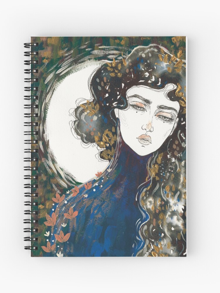 Thumbnail 1 of 3, Spiral Notebook, Manifestation V designed and sold by FernandaMaya.