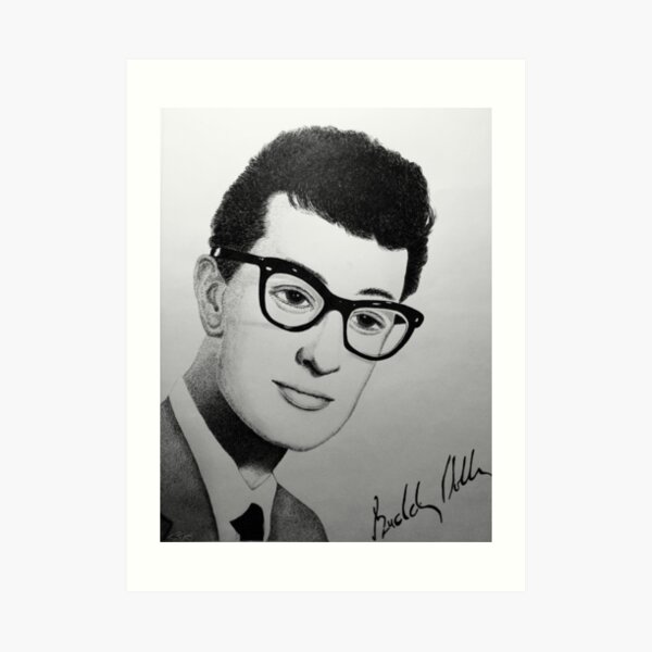 Buddy Holly Wall Art | Redbubble