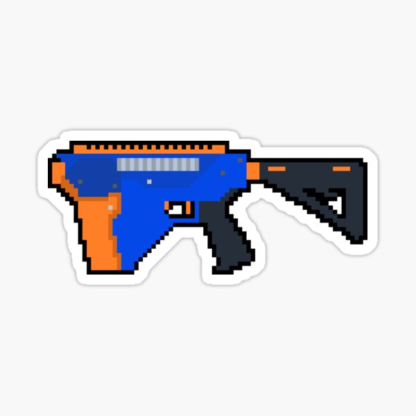 Nerf Team Nerf Logo Sticker by Lilez Senim - Pixels