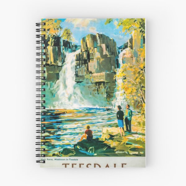 Artikelvorschau, Teesdale vintage travel poster entworfen und verkauft von stickart-marek.