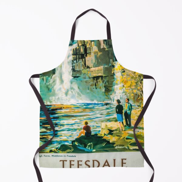 Item preview, Teesdale vintage travel poster designed and sold by stickart-marek.