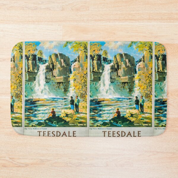 Item preview, Teesdale vintage travel poster designed and sold by stickart-marek.