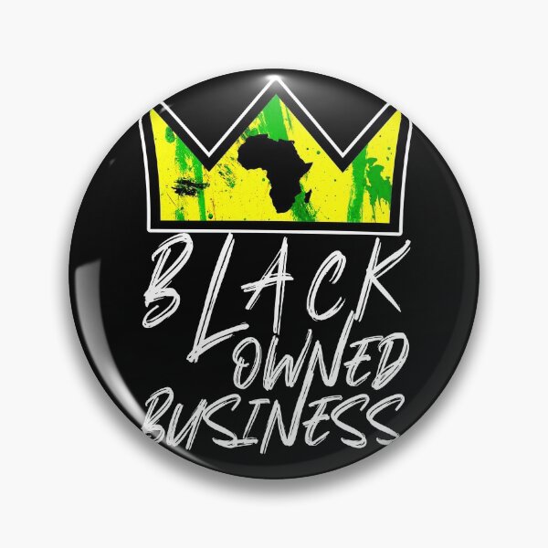 Item preview,  Black Owned Business White Lettering Crown designed and sold by CodyNorris.