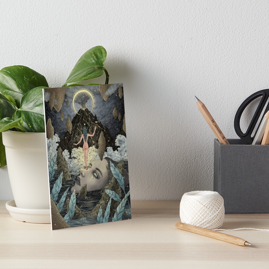 Item preview, Art Board Print designed and sold by FernandaMaya.