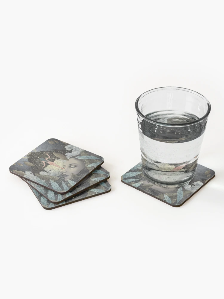 Thumbnail 2 of 5, Coasters (Set of 4), Rebirth - Color designed and sold by FernandaMaya.