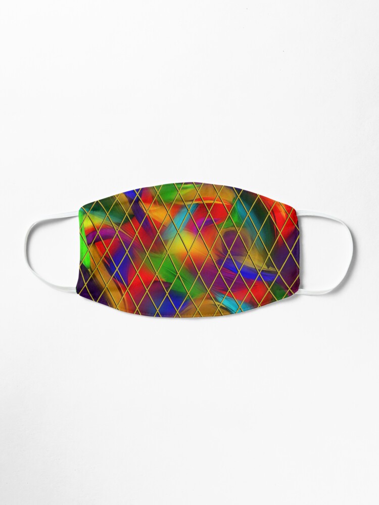 Alternate view of Golden Diamonds, Rainbow Void Mask