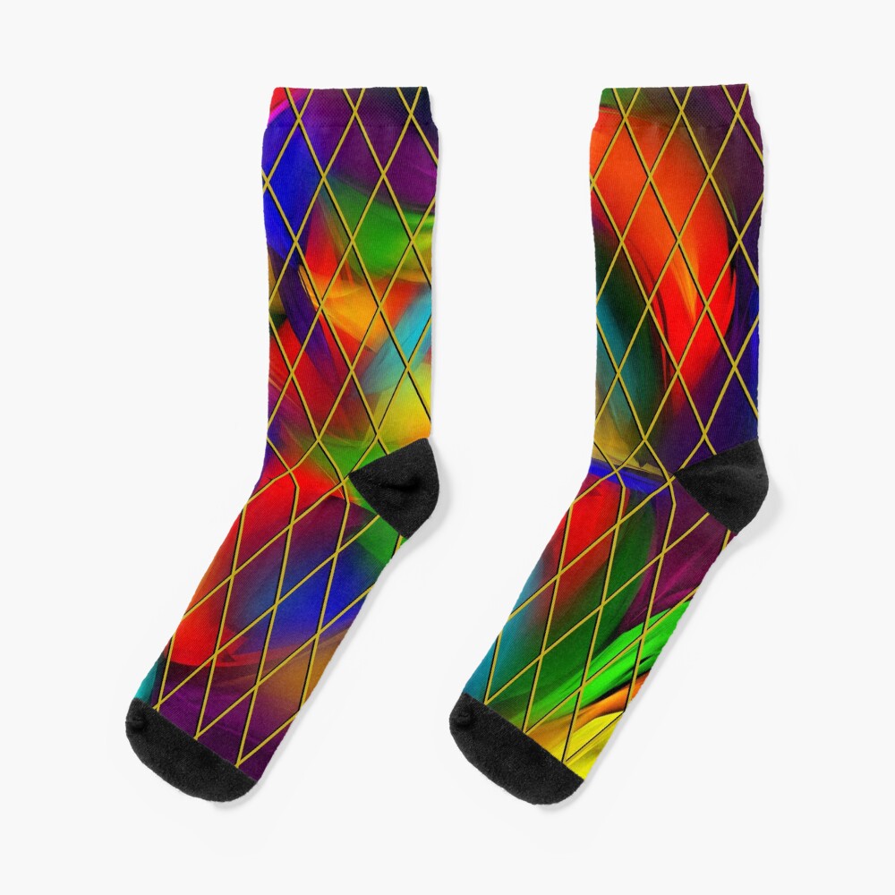 Golden Diamonds, Rainbow Void Socks