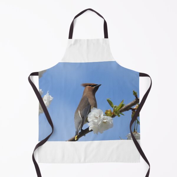 Item preview, Waxwing in flowered tree designed and sold by RichImage.