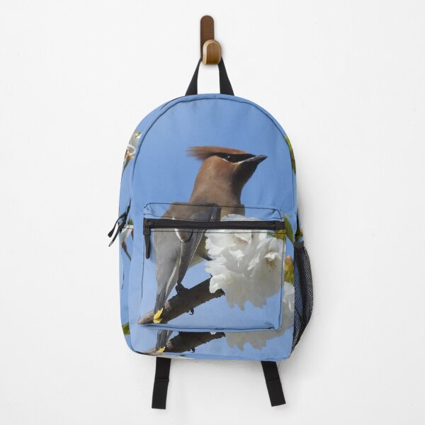 Item preview, Waxwing in flowered tree designed and sold by RichImage.
