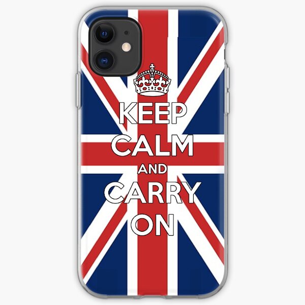 Keep Calm UK iPhone Soft Case