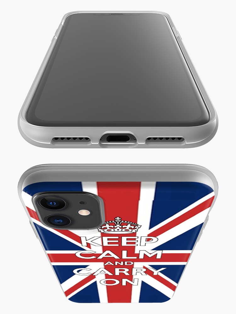 "Keep Calm UK" iPhone Case & Cover by rapplatt Redbubble