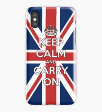 Keep Calm UK iPhone Case