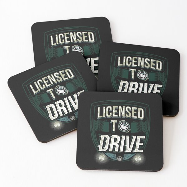 Item preview, Licensed To Drive Cool Drivers License New Driver Gift designed and sold by Delightfully Cynical.