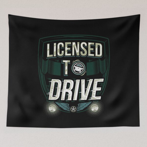 Item preview, Licensed To Drive Cool Drivers License New Driver Gift designed and sold by Delightfully Cynical.