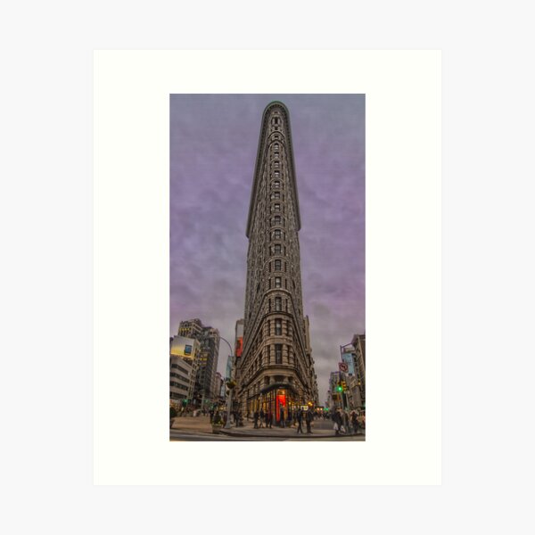 Artikel-Vorschau von Flatiron Building at sunset, designt und verkauft von Dan Pham.