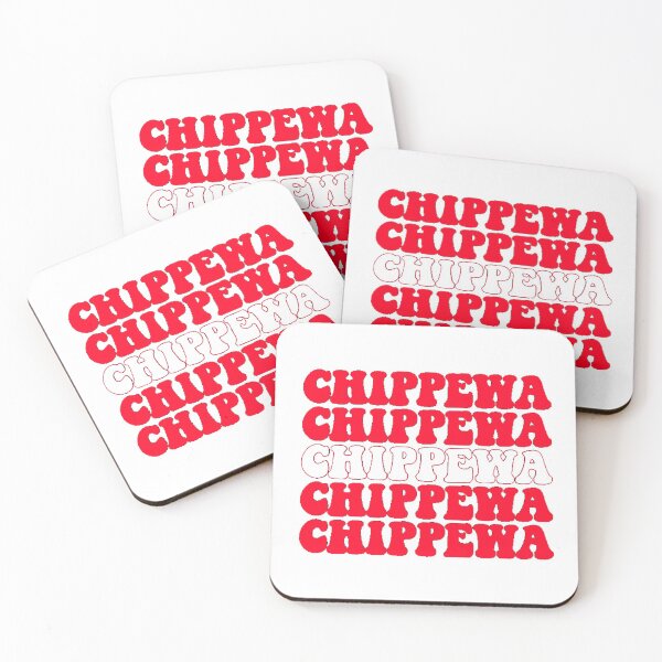 Item preview, CRC Chippewa Ranch Camp Red and White 5 Stacked Thank You Design designed and sold by byemma.
