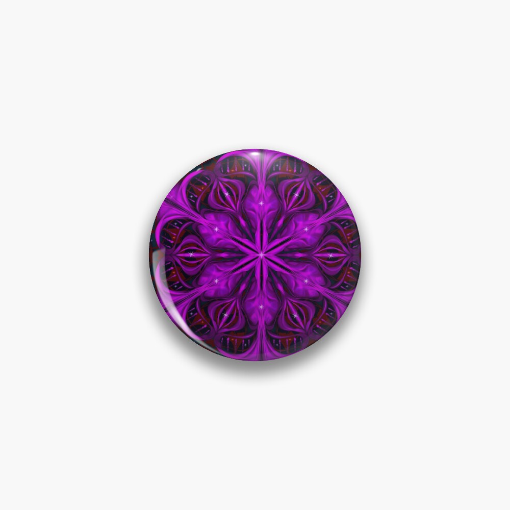 Spaceborne Orchid Snowflake Pin