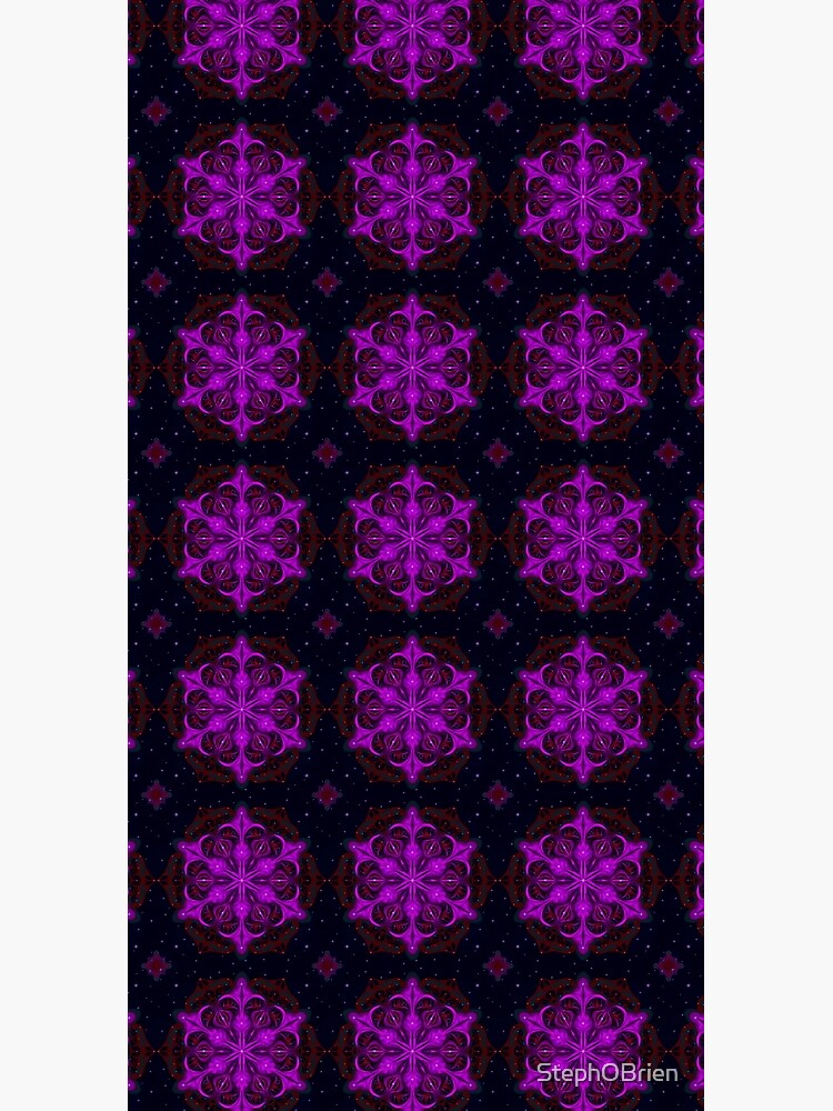 Spaceborne Orchid Snowflake by StephOBrien