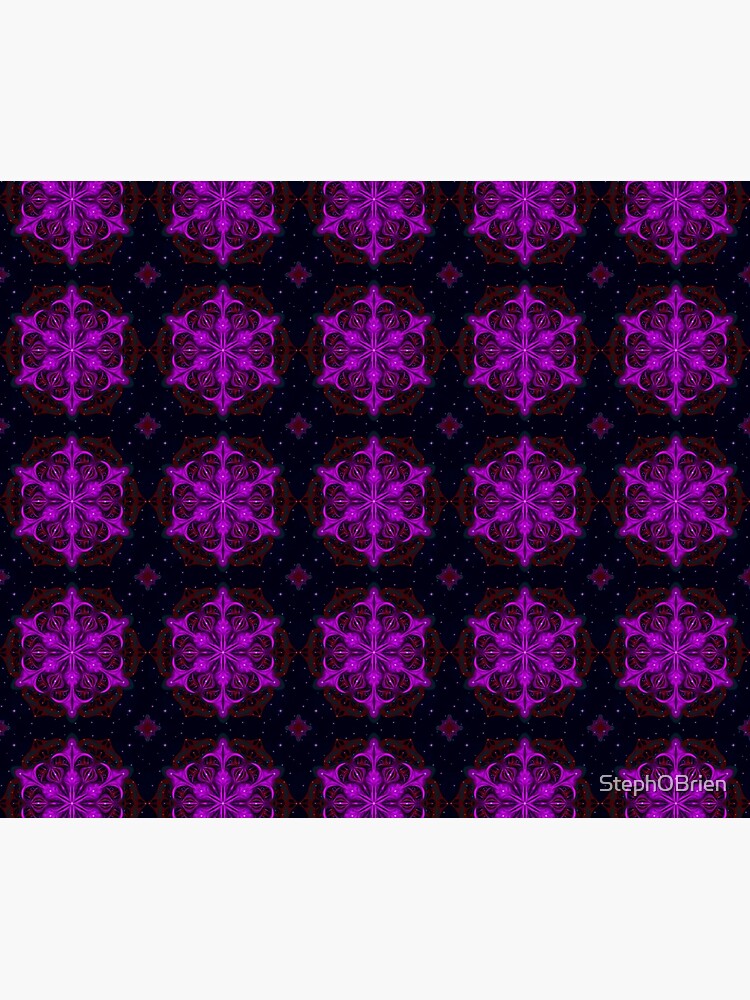 Spaceborne Orchid Snowflake by StephOBrien