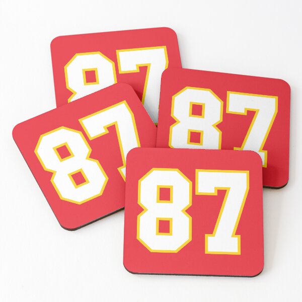 Item preview, Eighty-seven White Jersey Number 87 designed and sold by elhefe.