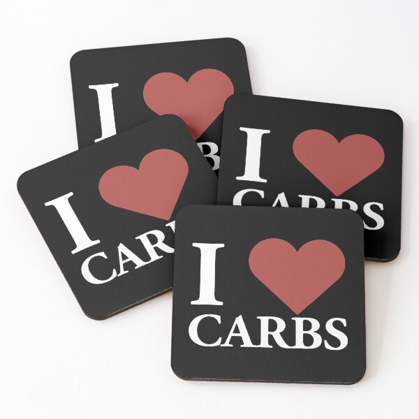 Item preview, I love Carbs designed and sold by BeyondTheDeck.