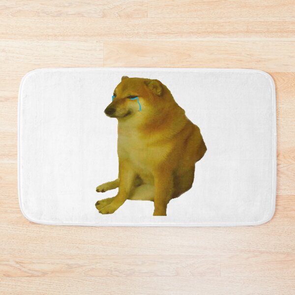 Item preview, Sad cheems meme designed and sold by fazar8.
