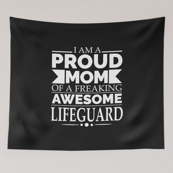 Item preview, Proud mom of an awesome Lifeguard designed and sold by losttribe.