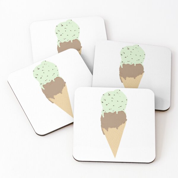 Item preview, Mint and Chocolate Ice Cream designed and sold by pentip-pip.