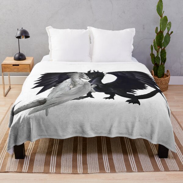 Item preview, Black and White Lover Dragons designed and sold by DragonsAngels.