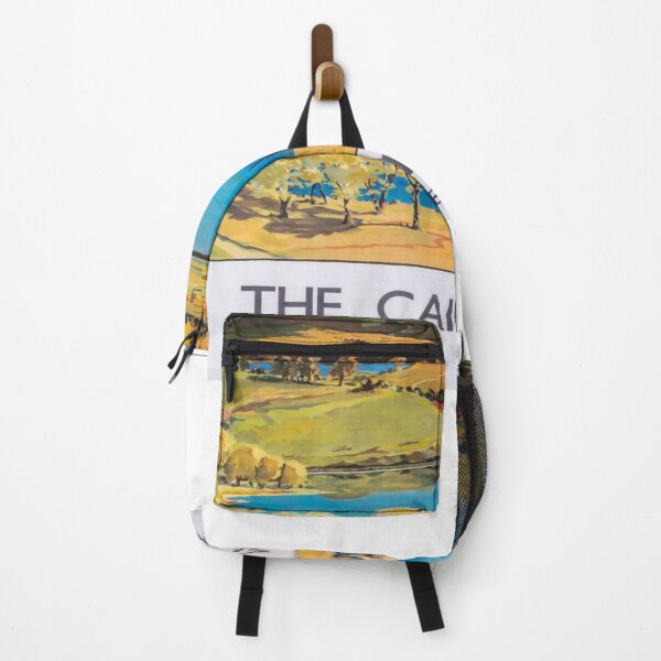 Item preview, Caringorm Mountains vintage travel poster designed and sold by stickart-marek.