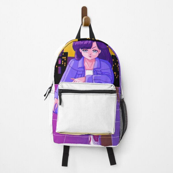 Item preview, 80s Japanese Retro Vaporwave Citypop Anime Girl designed and sold by Jieul.