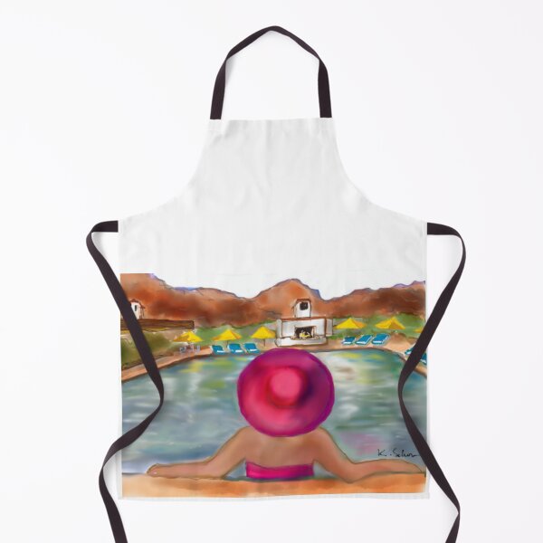 Item preview, Pool Girl in Palm Springs designed and sold by kschowe.
