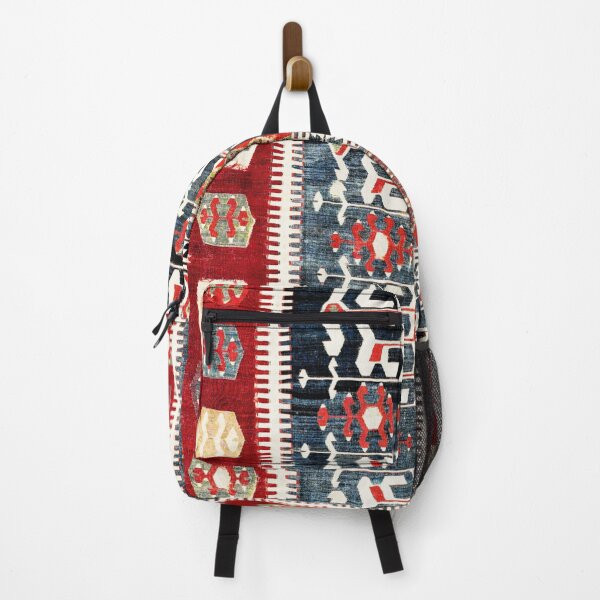 Item preview, Manisa Antique Turkish Kilim Print designed and sold by Vicky Brago-Mitchell®.