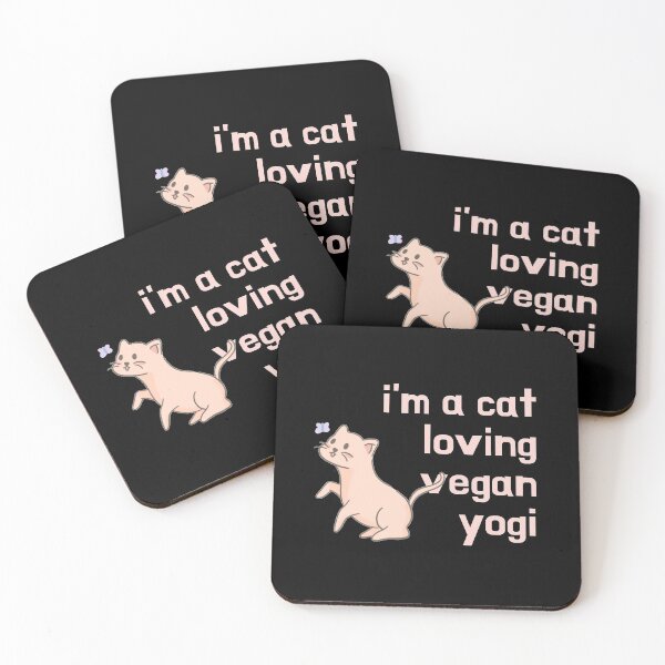 Item preview, I am a cat loving vegan yogi designed and sold by iamwowie.