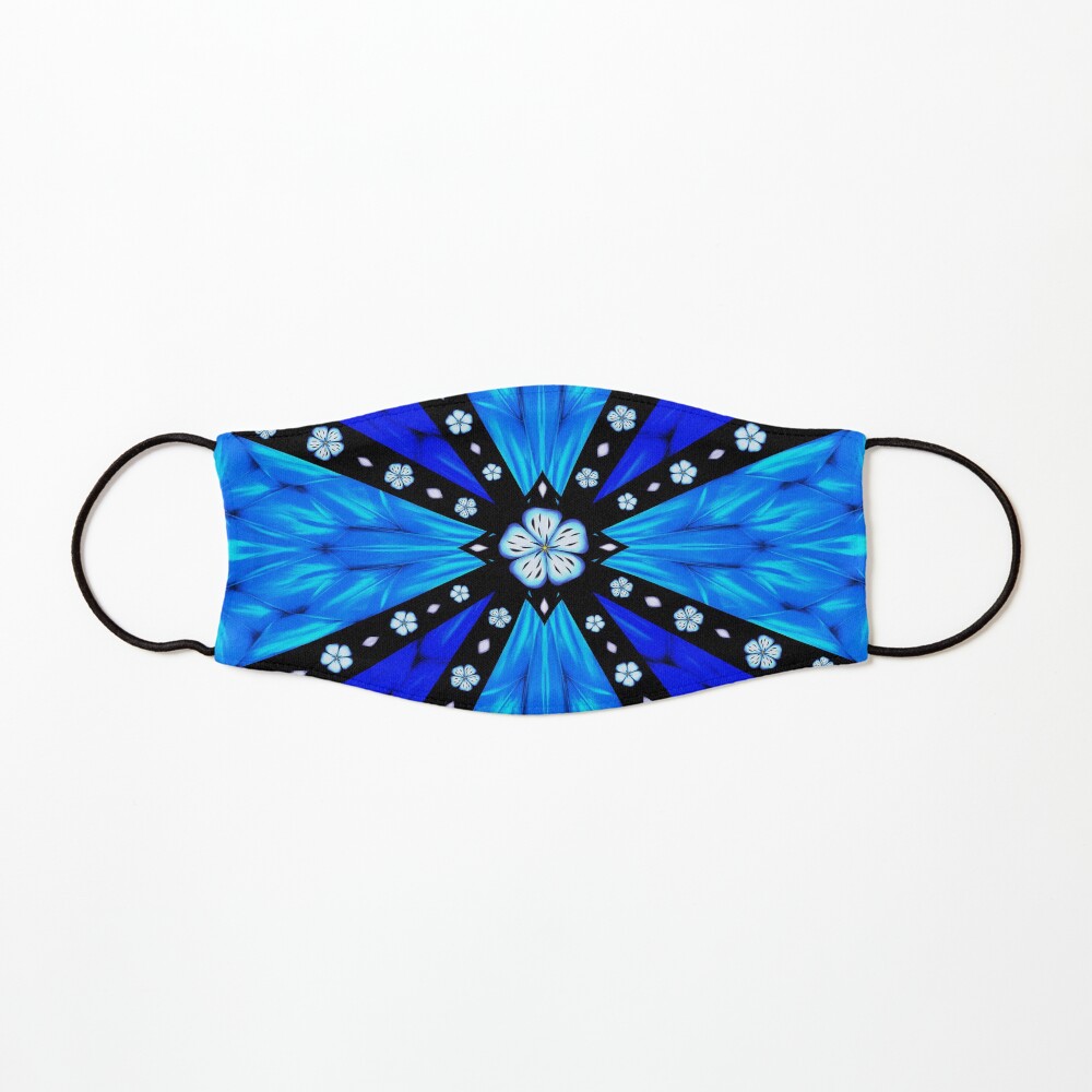 Onyx Beams of Flowers and Gems Mask