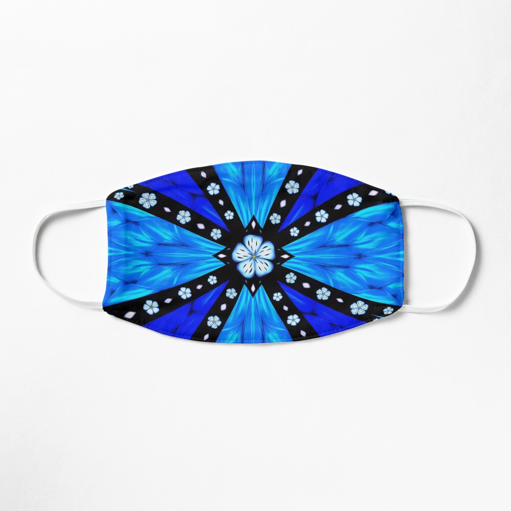 Onyx Beams of Flowers and Gems Mask