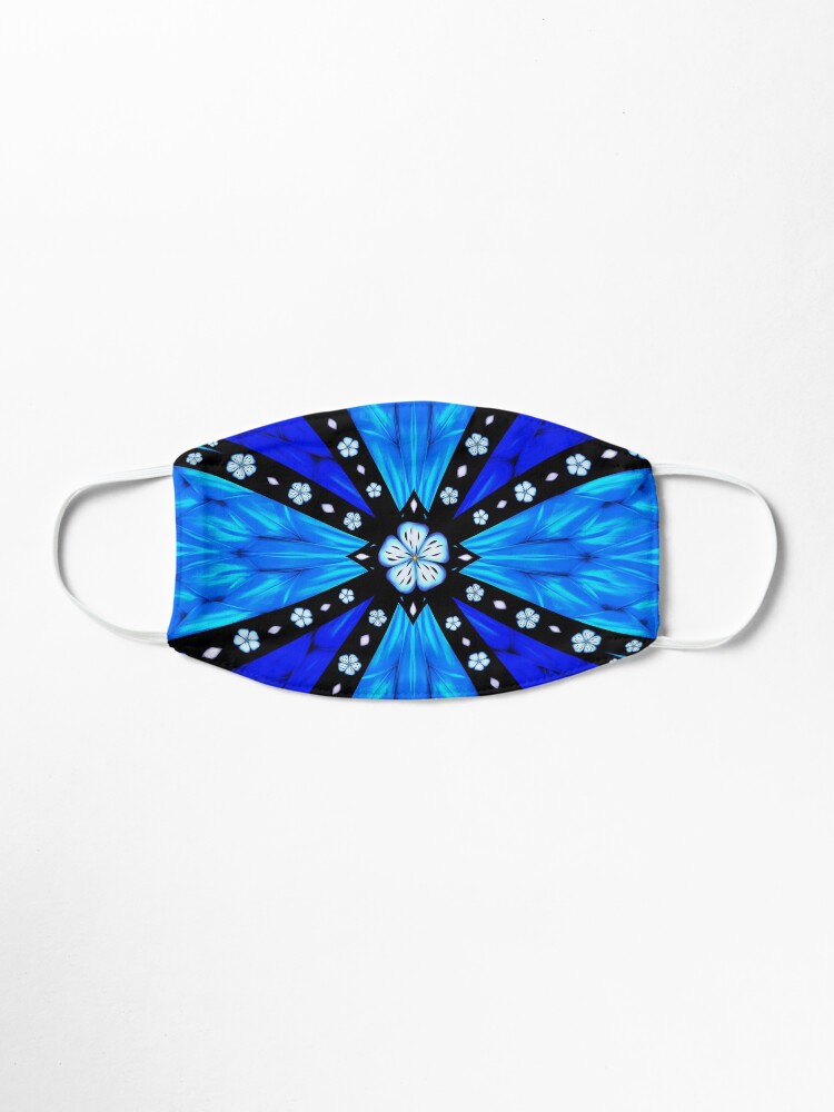 Alternate view of Onyx Beams of Flowers and Gems Mask