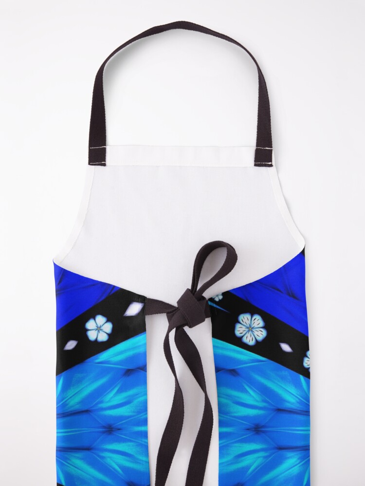 Alternate view of Onyx Beams of Flowers and Gems Apron