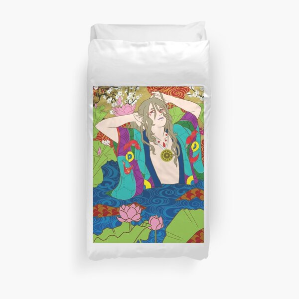 Medicine Seller Duvet Cover