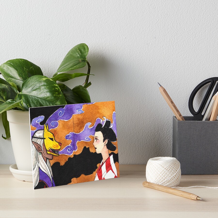 Item preview, Art Board Print designed and sold by Paramonos.