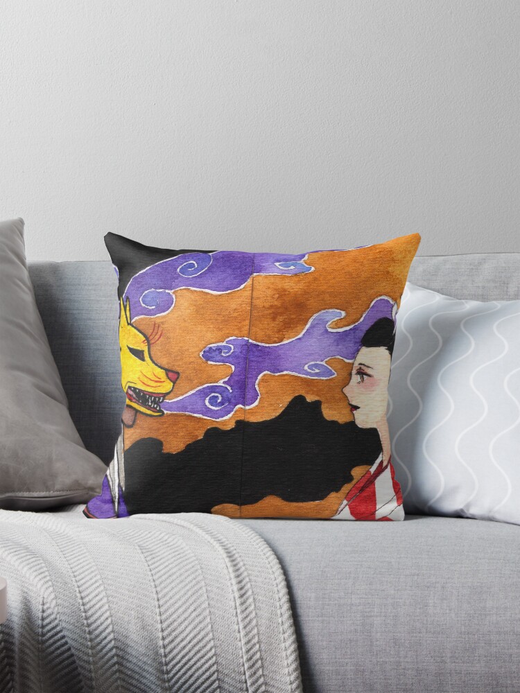 Item preview, Throw Pillow designed and sold by Paramonos.