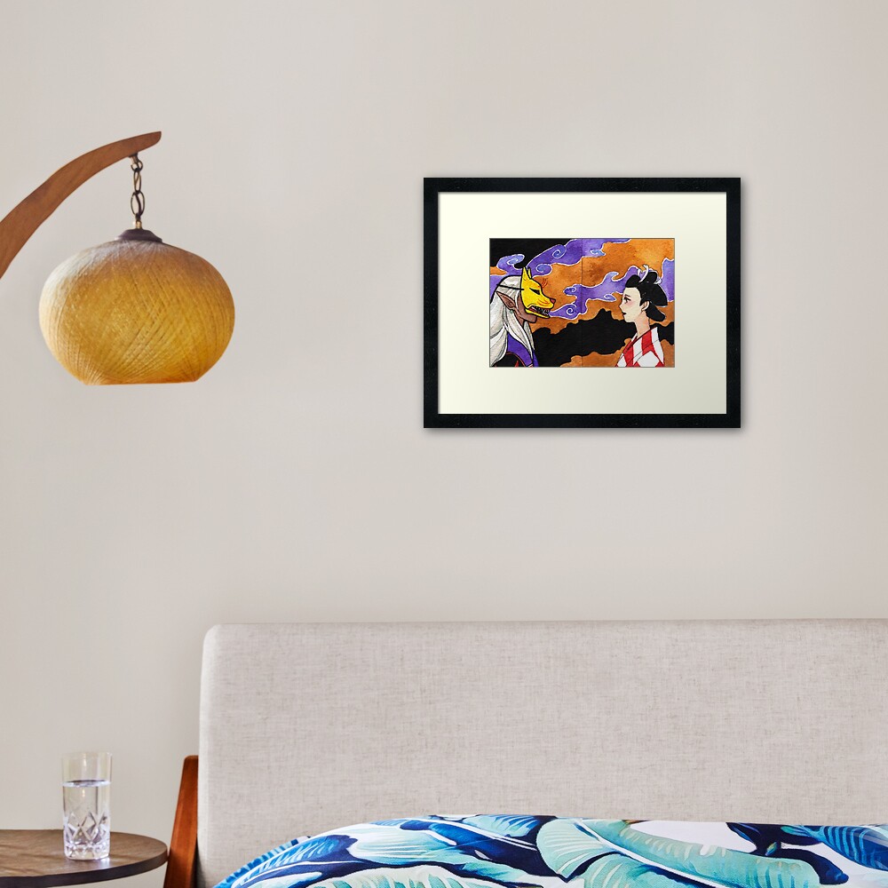 Item preview, Framed Art Print designed and sold by Paramonos.