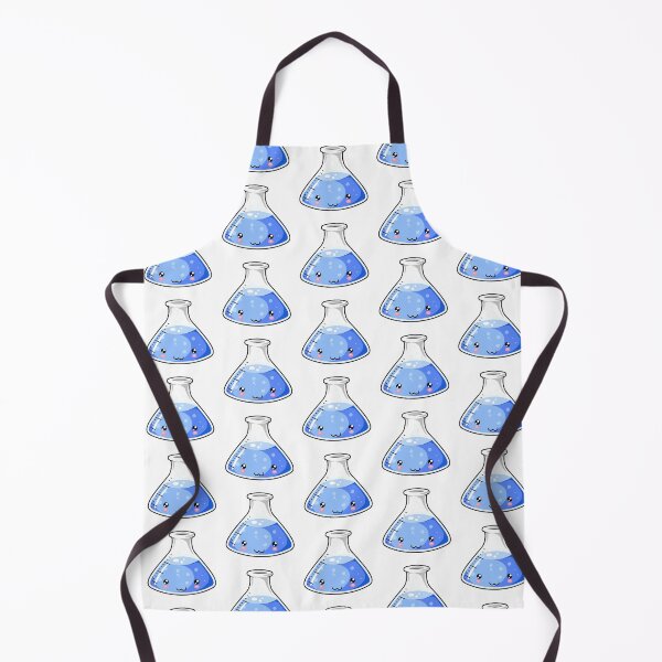 Item preview, Blue Science Beaker Kawaii designed and sold by karspaul.