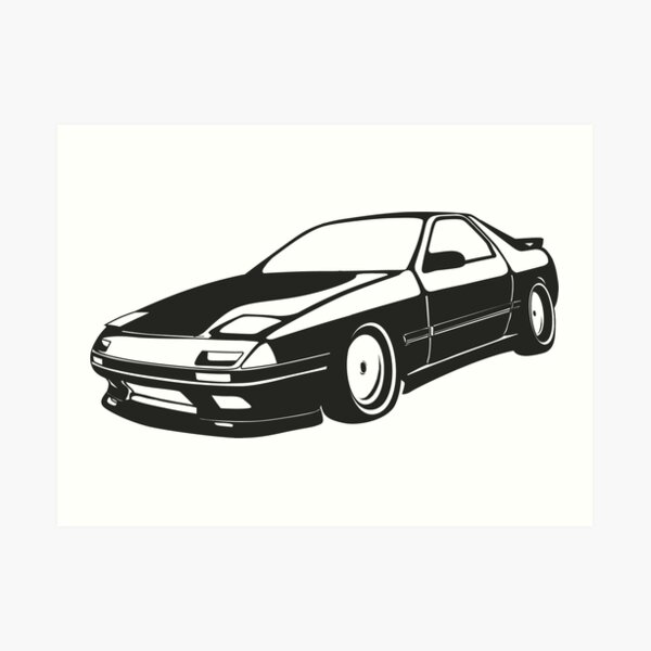 Rx7 Art Prints | Redbubble