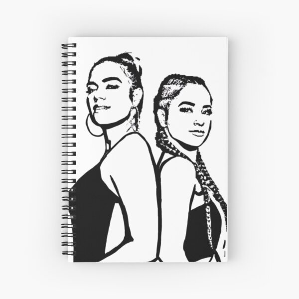 Cuaderno de espiral «Becky G y Karol G» de Jasminemz17 | Redbubble
