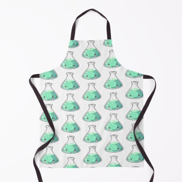 Item preview, Pale Green Science Beaker Kawaii designed and sold by karspaul.